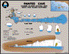 Painted Cave Map